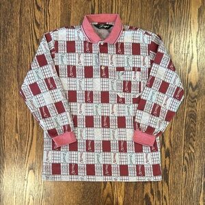 Vintage 90s Long Sleeve Golf Polo Shirt